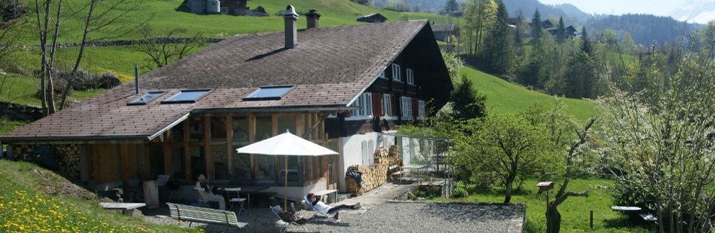 Das Chalet im Sommer